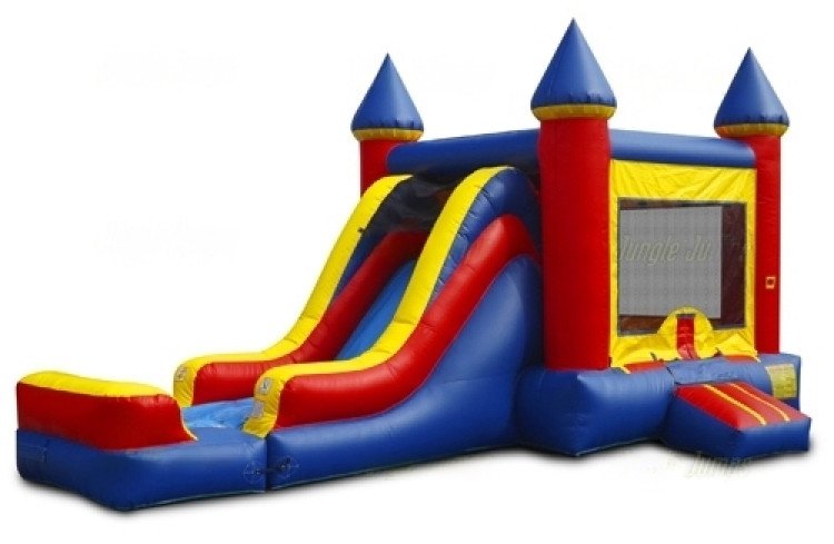 Combo Bounce House and Slide (Dry)