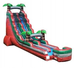 22ft Tropical Red Slide (Wet)