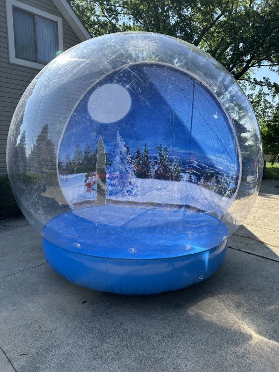 Inflatable Snow Globe