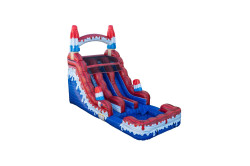 Image2016 1772050535 BombPop 18FT Dual Lane Slide (Wet)