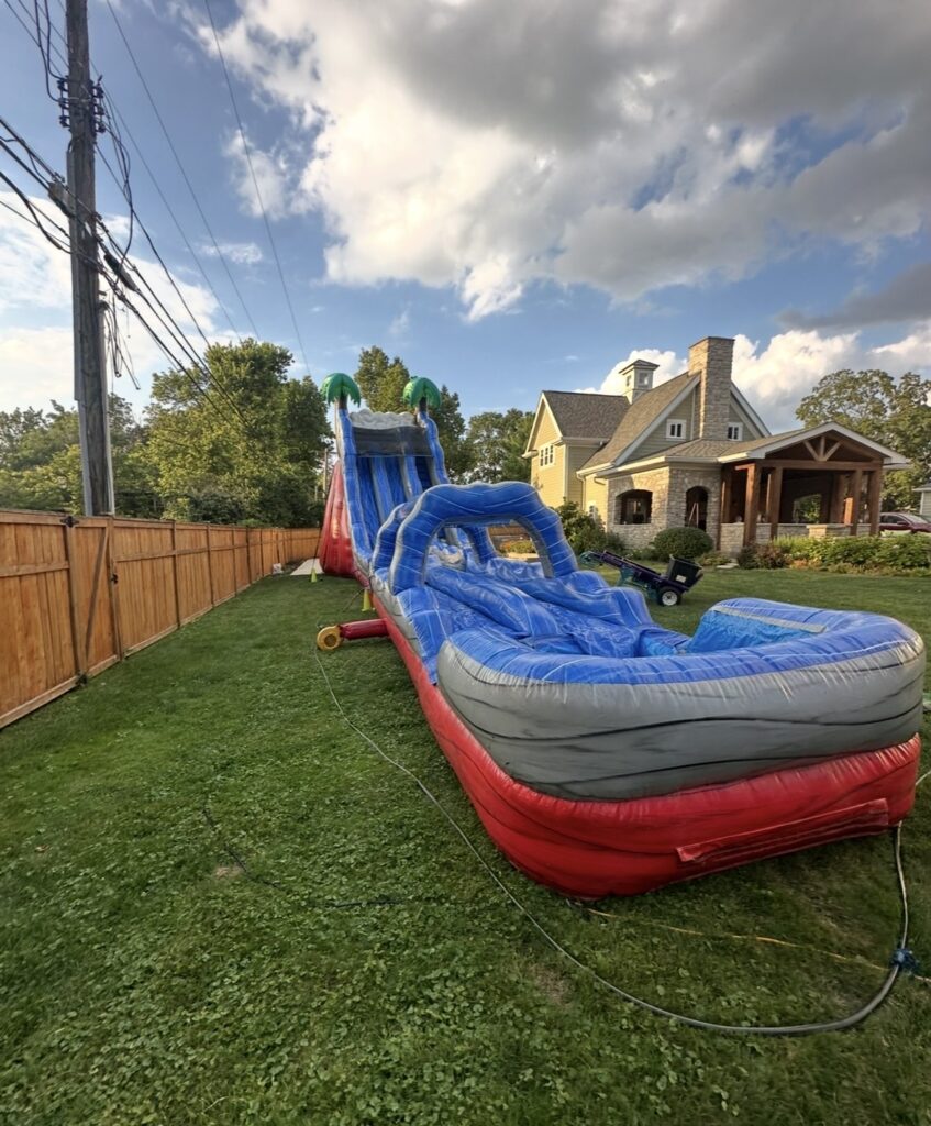 IMG 9648 Make a Splash with the Giant 24ft Water Slides in Columbus Ohio